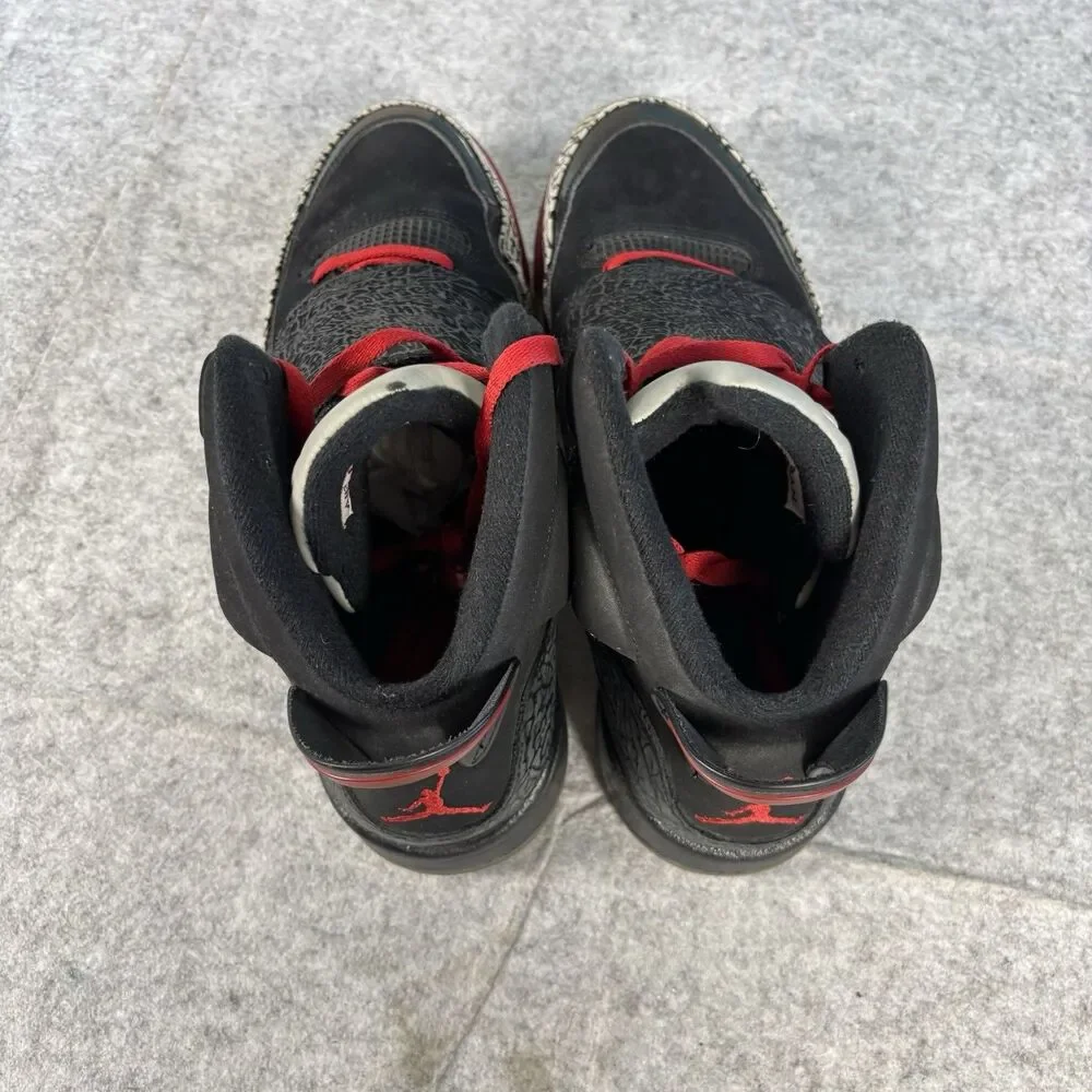 512245-001 - Mens 14 - Nike Air Jordan Son of Mars Black Cement Red White 2012